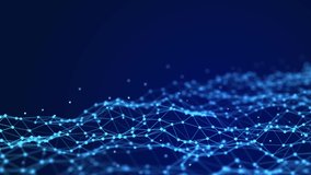 Structural connection of information. Data transfer in network connection. Abstract data background. 3D Seamless loop. - Powered by Shutterstock - Get 15% off with code: PIKWIZARD15