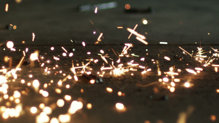 Sparking time. Цирий искры сыпятся. Sparks Falling