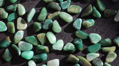 Emerald green wallpaper Stock Video Footage - 4K and HD Video Clips