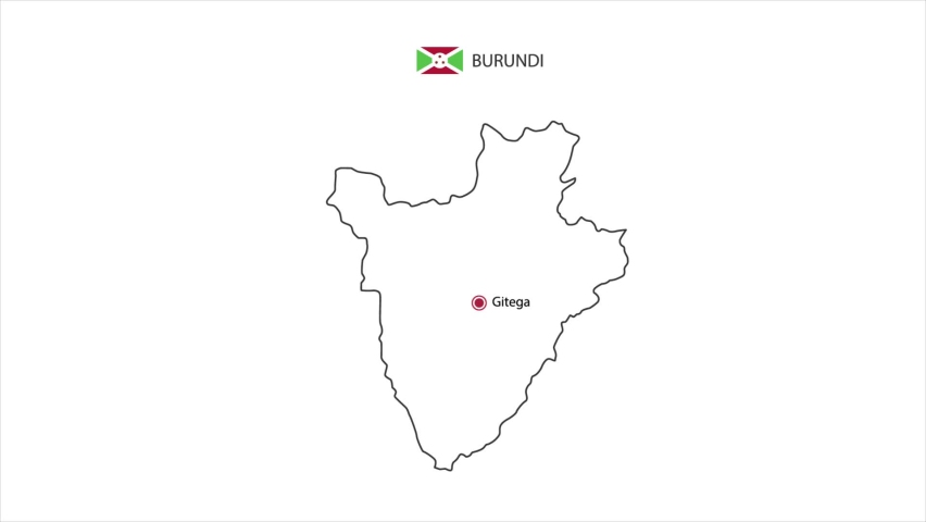 Burundi Map Stock Video Footage 4K And HD Video Clips Shutterstock   6 