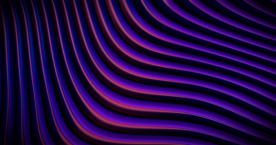 Abstract wavy purple gradient color background. Loop 4k video. Business background. Royalty-Free Stock Footage #1069422820