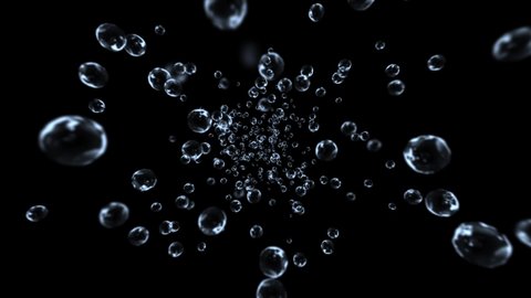 3d Motion Underwater bubbles cloud 4K 3D Green Screen loop Animation backgrounds. fast flowing bubbles mass. Air Bubble, Bubbles, Drink, Flow, Fresh, Ocean, Sea, Underwater, Water, Transparent