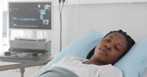 pics Photos Pictures Of Sick Black Woman In Hospital Bed a sick young woman with stock footage