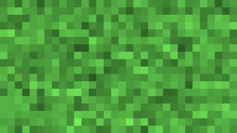 Animated Green Pixel Grass Background Concept Stock Footage Video (100% ...