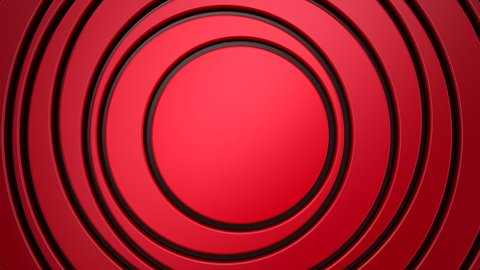 Animated Circles Background. Abstract motion, loop, 5 in 1, 3d rendering, 4k resolution
