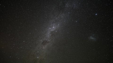 timelapse uyuni stars in Bolivia