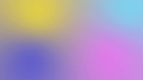 Colorful abstract blurred gradient  background. Moving abstract blurred background. Rainbow gradient loopable background animation.