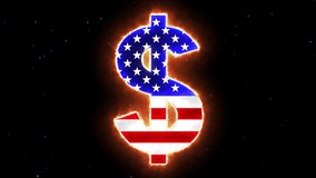 Animation of usa dollar exploding  the euro symbol. animation usa.usa.currency symbols. - Powered by Shutterstock - Get 15% off with code: PIKWIZARD15