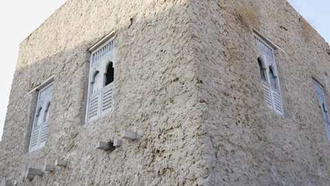An old Omani house since the ancient historical Fennara in Mirbat