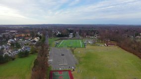 This video shows aerial views of Sabella Park in North Brunswick, NJ.