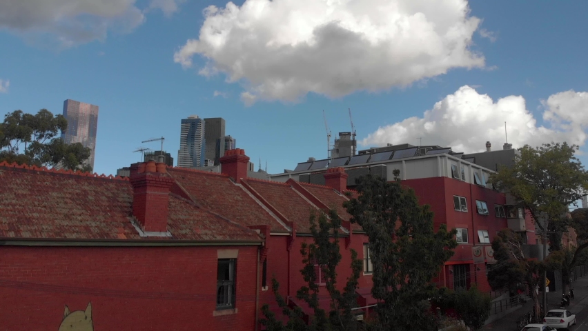
Melbourne CBD view from North Melbourne
