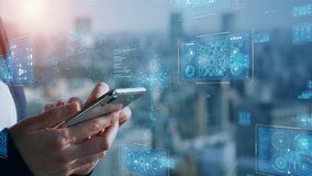 Mobile communication network concept. Business network. 5G. IoT. - Powered by Shutterstock - Get 15% off with code: PIKWIZARD15