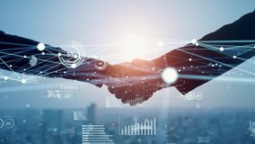 Business network concept. Shaking hands. Human resources. - Powered by Shutterstock - Get 15% off with code: PIKWIZARD15