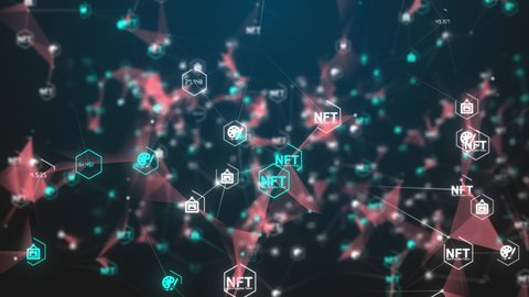 NFTs non-fungible token digital files underpinned by blockchain technology
