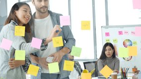 Diversity multiethnic team group of business people Present meeting conference room brainstorming business graph, chart. Multicultural Teamwork collaborate business team meeting together trust partner - Powered by Shutterstock - Get 15% off with code: PIKWIZARD15