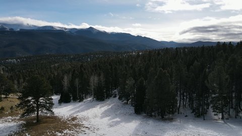 Pikes Peak Colorado Springs Colorado Winter Stock Video Footage 4k And Hd Video Clips Shutterstock