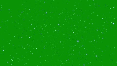 Stars Shine Effect On Green Screen Stock Footage Video (100% Royalty ...