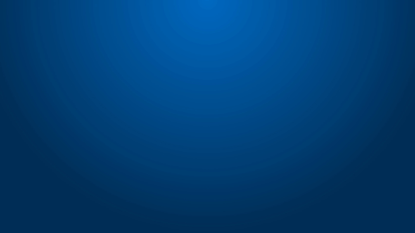White line Quiver with arrows icon isolated on blue background. 4K Video motion graphic animation.