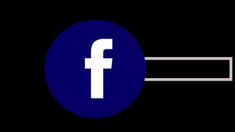 Facebook Rotating Logo Under The Stock Footage Video 100 Royalty Free Shutterstock