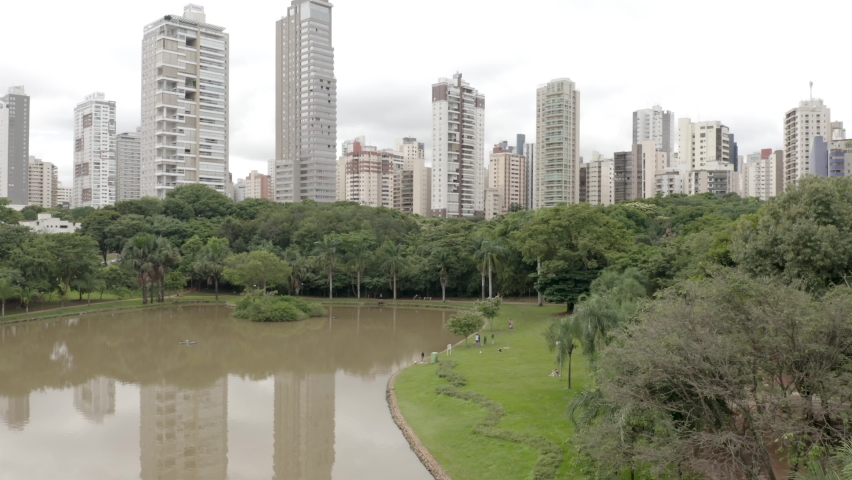 lake in Vaca Brava park, Goias, Brazil, Bueno sector