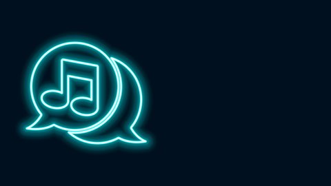 Neon Music Notes Stock Video Footage 4k And Hd Video Clips Shutterstock