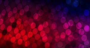 4K looping dark pink, red video sample with spots. Modern abstract animation with gradient circles. Clip for your commercials. 4096 x 2160, 30 fps.