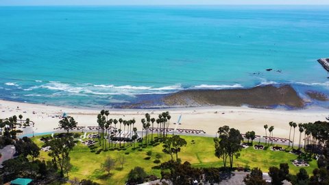 Doheny State Beach Dana Point California Stock Footage Video (100% ...