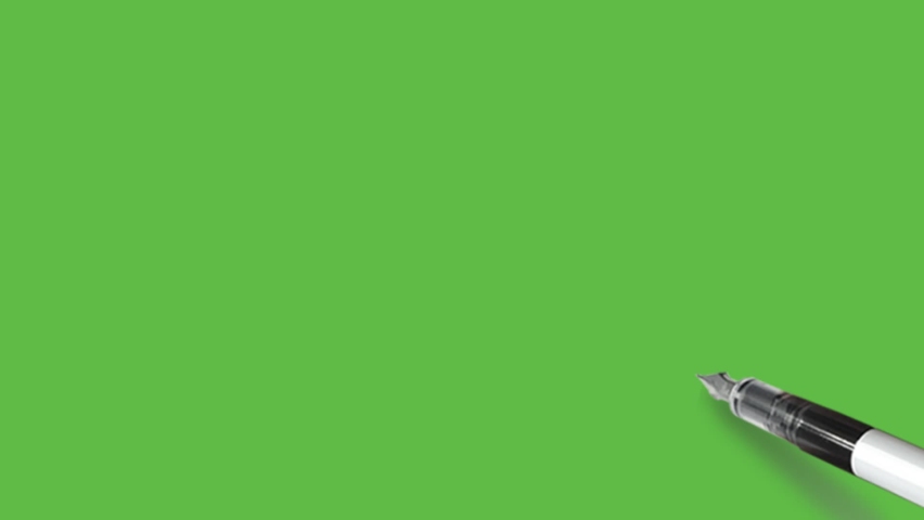 Drawing a good ship with black and blue colour combination on abstract green background