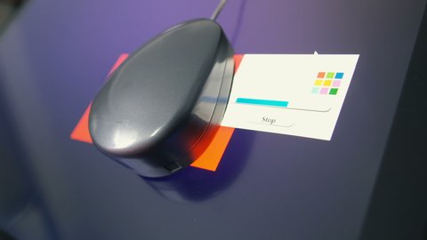 Calibrate Your Monitor concept: Computer screen colors calibration process for professional digital artist