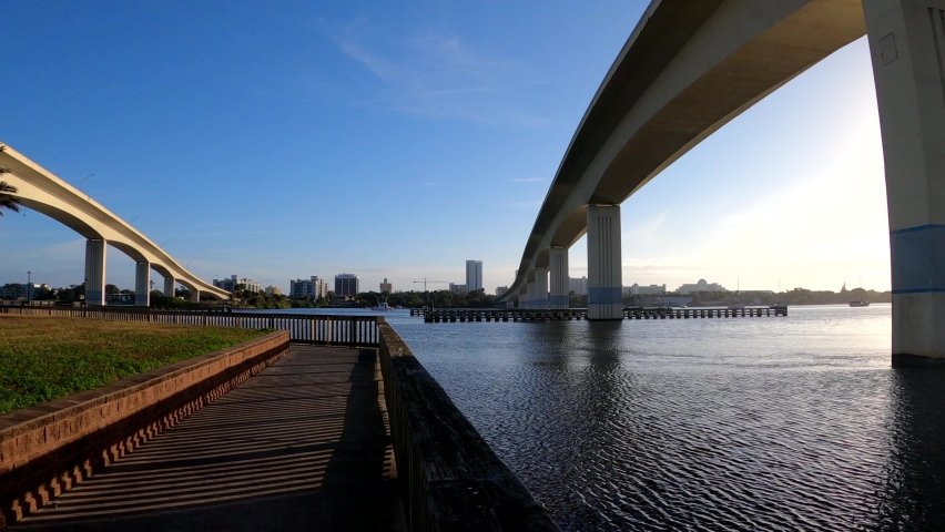 Daytona Beach Volusia county intercostal waterway and bridges