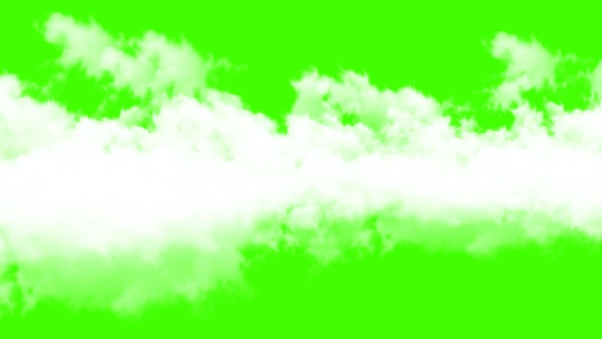 Clouds Moving on Green Screen | Shutterstock HD Video #1070308459