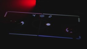 Children play on sensory projection. Popularization of new technologies. Unusual school computer science lesson. Technological projector. Table tennis, also known as ping-pong and whiff-whaff - Powered by Shutterstock - Get 15% off with code: PIKWIZARD15