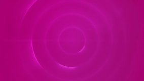 Animation of thank you text in star fairy lights forming oval frame on pulsating pink circles. christmas festivity and celebration concept digitally generated video.