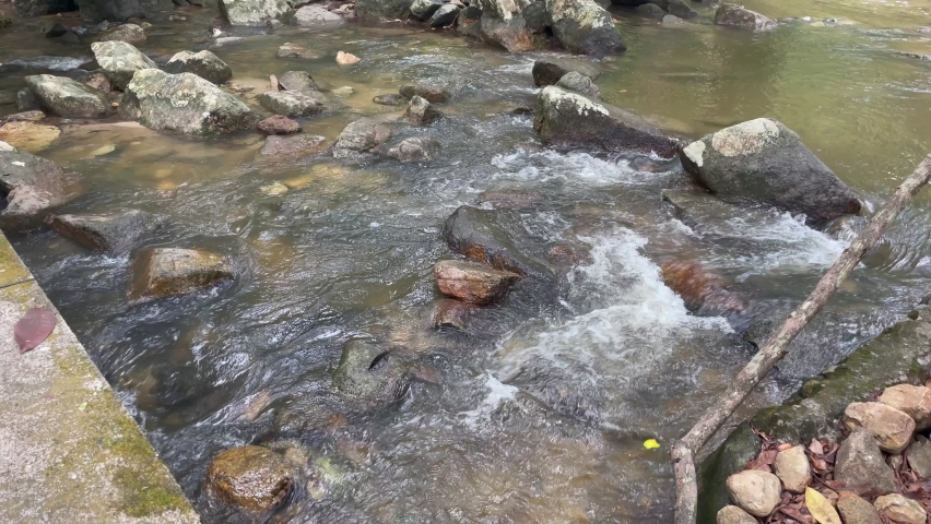Water Falling With Mountain, Nature, Hill, Water Falling...,