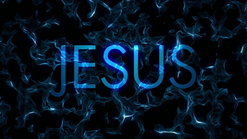 Fractal Jesus Water Abstract Loop Stock Footage Video (100% Royalty ...