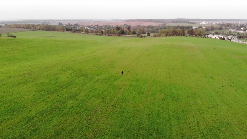 Shooting Bird S Eye View Young Woman Stock Footage Video 100 Royalty   1 