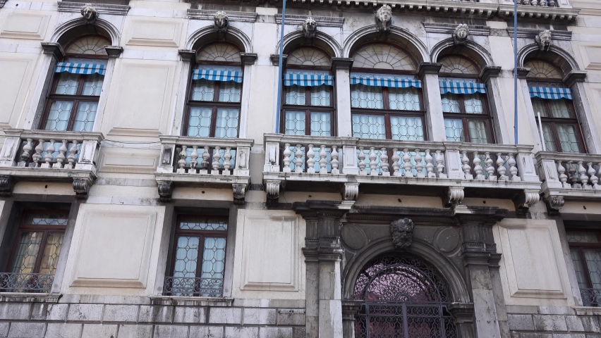 Palazzo Labia is baroque palace in Venice, Italy. Built in 18th century, it is one of last great palazzi of Venice. It is most notable for remarkable frescoed ballroom.