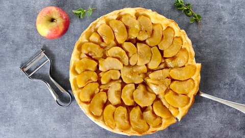 tart tatin- French apple pie