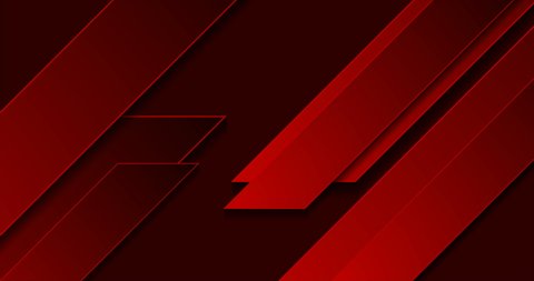 Dark red technology geometric abstract motion background. Seamless looping. Video animation 4K 4096x2160