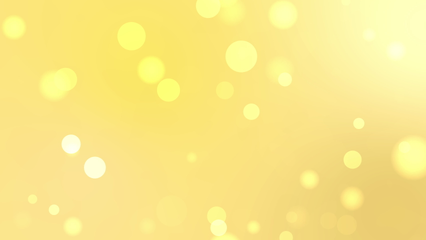 Golden glitter bokeh background animation (seamless loop) 