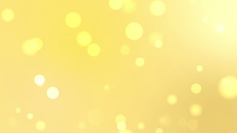 Golden glitter bokeh background animation (seamless loop) 