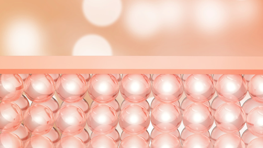 
Animation Pink skin layer and reduce up saggy skin cell. Serum for lightening Dark skin tone changed to bright and repair wrinkles skin bounce ball. Transparent background Royalty-Free Stock Footage #1070695480