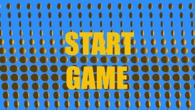 Start Game Background. 3d animation - Powered by Shutterstock - Get 15% off with code: PIKWIZARD15