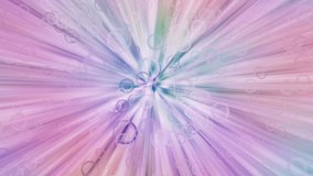 Multicolored soap bubbles with an iridescent surface on a pastel moving background, abstract background, screensaver. Looping video seamless. - Powered by Shutterstock - Get 15% off with code: PIKWIZARD15