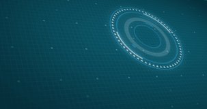 Animation of data processing over grid. global connections, data processing and digital interface concept digitally. - Powered by Shutterstock - Get 15% off with code: PIKWIZARD15