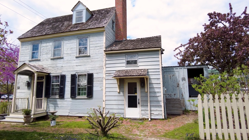 Owned by the Talbot County, MD historical society, Miss Mary Jenkins house (circa 1783) is the oldest frame house in Easton. It is open to visitors with its beautfiul gardens