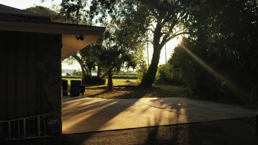 Sunset near Madeira Beach in Seminole Florida