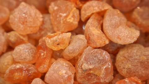 High quality frankincense close-up in the oriental market