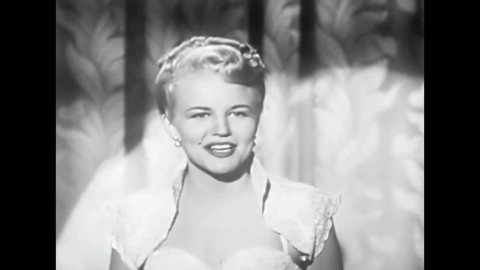 CIRCA 1940s - Peggy Lee performs "Why Don't You Do Right?"