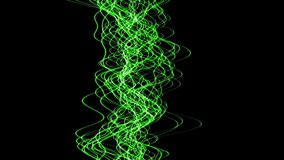 Oscillogram of a sinusoidal signal. 3d render. Vertical video - Powered by Shutterstock - Get 15% off with code: PIKWIZARD15